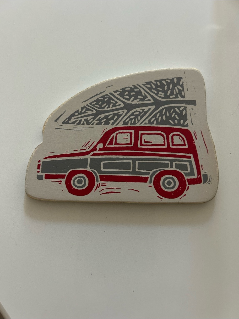 Primitives by Kathy Station Wagon with 🌲 Magnet